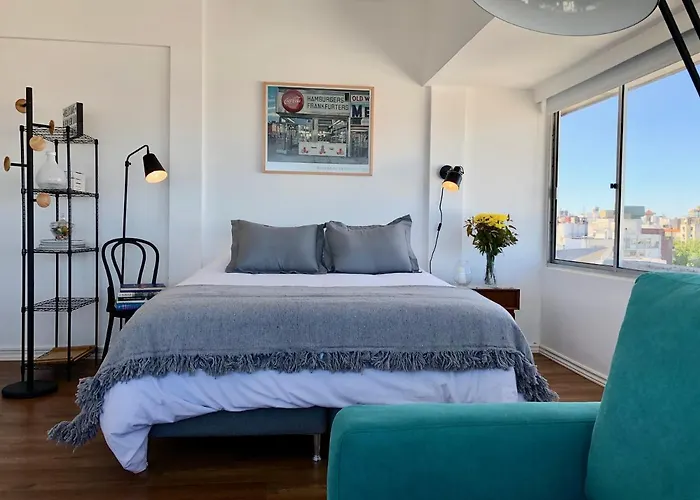 Estudio Sur Con Vista Al Mar